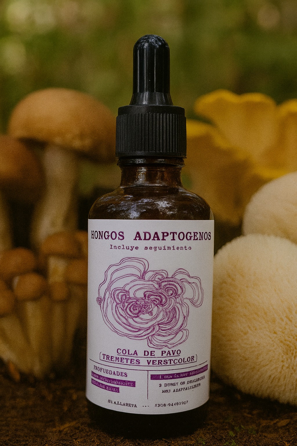 Cola de Pavo (Turkey Tail) – Extracto 3:1